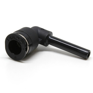 Đầu Nối Nhanh Khí Nén Giữa Ống Khí Và Fitting Dạng Nối Giảm Cong 90° Pisco PLGJ4-6MW
