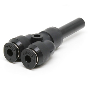 Đầu Nối Nhanh Khí Nén Giữa Ống Khí Và Fitting Dạng Nối Giảm Chữ Y Pisco PWJ6-3M