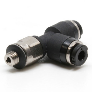 Đầu Nối Nhanh Khí Nén Dạng Chữ T Ren Ngoài Pisco PD2-M3M-C