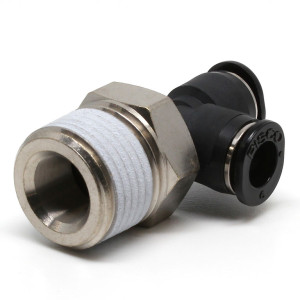 Đầu Nối Nhanh Khí Nén Dạng Chữ T Ren Ngoài Pisco PD6-03M