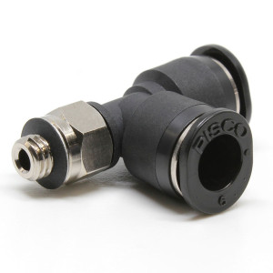 Đầu Nối Nhanh Khí Nén Dạng Chữ T Ren Ngoài Pisco PD6-M5MW