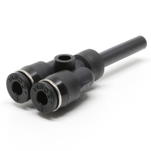 Đầu Nối Nhanh Khí Nén Giữa Ống Khí Và Fitting Dạng Nối Giảm Chữ Y Pisco PWJ4-3M