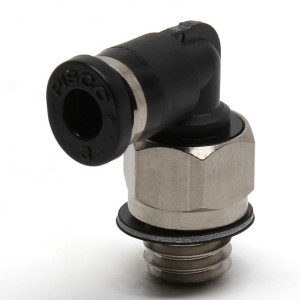 Đầu Nối Nhanh Khí Nén Dạng Cong 90° Ren Ngoài Pisco PL3-M6M