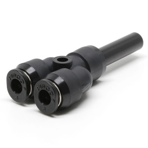 Đầu Nối Nhanh Khí Nén Giữa Ống Khí Và Fitting Dạng Nối Giảm Chữ Y Pisco PWJ6-4MW