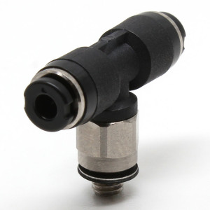 Đầu Nối Nhanh Khí Nén Dạng Chữ T Ren Ngoài Pisco PB2-M3M-C
