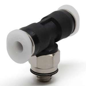 Đầu Nối Nhanh Khí Nén Dạng Chữ T Ren Ngoài Pisco PB1/8-U10MU