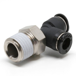 Đầu Nối Nhanh Khí Nén Dạng Chữ T Ren Ngoài Pisco PD6-02MW