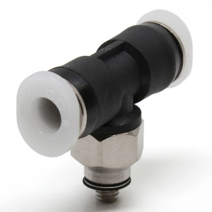 Đầu Nối Nhanh Khí Nén Dạng Chữ T Ren Ngoài Pisco PB5/32-M3M