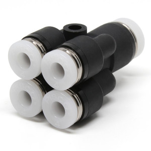 Đầu Nối Nhanh Khí Nén Chữ Y 5 Ngã Dạng Nối Giảm Pisco PRG3/16-5/32-C