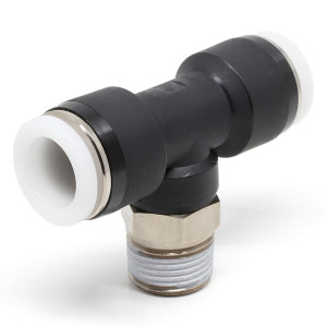 Đầu Nối Nhanh Khí Nén Dạng Chữ T Ren Ngoài Pisco PB1/2-N3UW