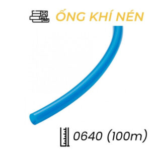 Dây Hơi Khí Nén EPU Phi 6 Màu Xanh OD6 x ID4 mm CDC EPU 0640 (100m)