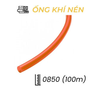 Dây Hơi Khí Nén PU Phi 8 Màu Đỏ OD8 x ID5 mm CDC PU 0850 (100m)