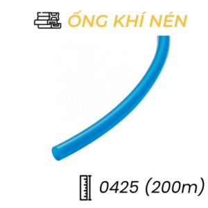 Dây Hơi Khí Nén PU Phi 4 Màu Xanh OD4 x ID2.5 mm CDC PU 0425 (200m)