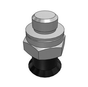 Bộ Nấm Hút Chân Không Và Giá Đỡ, Cao Su Nitrile (NBR), O.D 8 mm, Pisco VPE8RN-M5