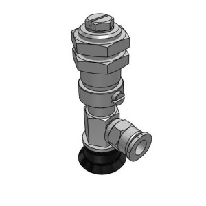 Bộ Nấm Hút Chân Không Và Giá Đỡ, Cao Su Nitrile (NBR), O.D 20 mm, Pisco VPD20-6RN-6J