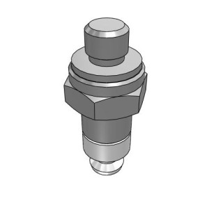 Bộ Nấm Hút Chân Không Và Giá Đỡ, Silicone, O.D 3 mm, Pisco VPE3RS-M3