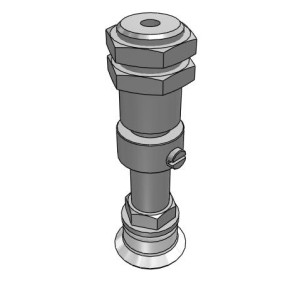 Bộ Nấm Hút Chân Không Và Giá Đỡ, Silicone, O.D 20 mm, Pisco VPC20-15RS-M6