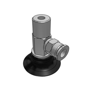 Bộ Nấm Hút Chân Không Và Giá Đỡ, Cao Su Nitrile (NBR), O.D 30 mm, Pisco VPB30RN-6J