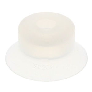 Đầu Nấm Hút Chân Không, Cao Su Silicone, O.D 25 mm, Pisco VP25AS