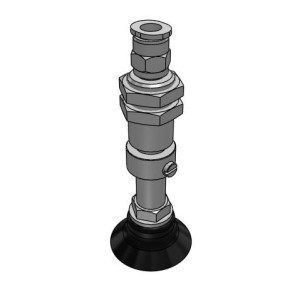 Bộ Nấm Hút Chân Không Và Giá Đỡ, Cao Su Nitrile (NBR), O.D 30 mm, Pisco VPC30-15AN-6J