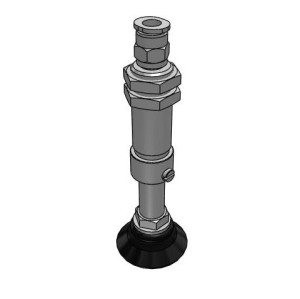 Bộ Nấm Hút Chân Không Và Giá Đỡ, Cao Su Nitrile Chịu Dầu, O.D 30 mm, Pisco VPC30-20KNH-6J
