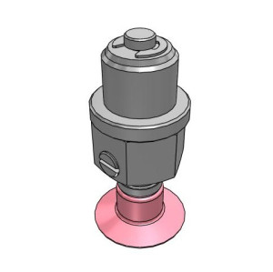 Bộ Nấm Hút Chân Không Và Giá Đỡ, Fluoro Silicone, O.D 15 mm, Pisco VPF15PFS