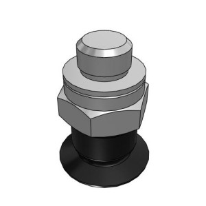 Bộ Nấm Hút Chân Không Và Giá Đỡ, Nitrile, O.D 10 mm, Pisco VPE10PN-M5