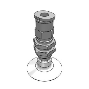 Bộ Nấm Hút Chân Không Và Giá Đỡ, Silicone, O.D 20 mm, Pisco VPA20PS-4J