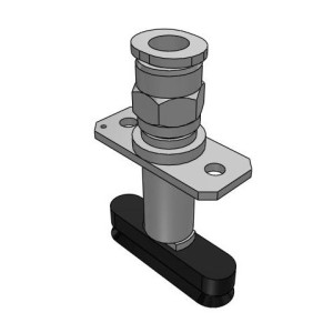 Bộ Nấm Hút Chân Không Hình Oval Và Giá Đỡ, Nitrile, O.D 8x30 mm, Pisco VPAE8x30EN-6J