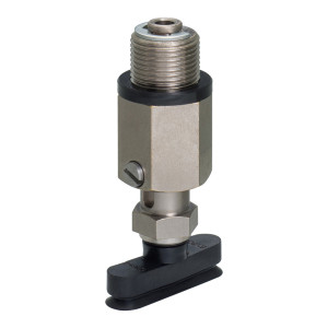 Bộ Nấm Hút Chân Không Hình Oval Và Giá Đỡ, Cao Su Nitrile - NBR, O.D 6x30 mm, Pisco VPF6x30EN