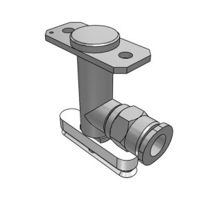 Bộ Nấm Hút Chân Không Hình Oval Và Giá Đỡ, Silicone, O.D 6x30 mm, Pisco VPBE6x30ES-6J