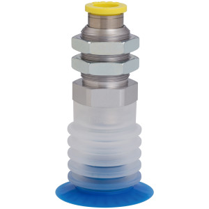 Bộ Nấm Hút Chân Không Và Giá Đỡ Ngành Bao Bì, Silicone, O.D 50 mm, Pisco VPA50PBS45-6J-FS