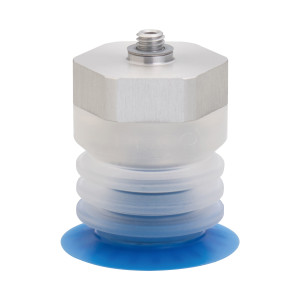 Bộ Nấm Hút Chân Không Và Giá Đỡ Ngành Bao Bì, Silicone, O.D 50 mm, Pisco VPE50PBS43-M5-MF