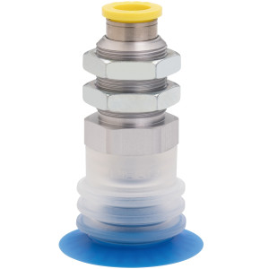 Bộ Nấm Hút Chân Không Và Giá Đỡ Ngành Bao Bì, Silicone, O.D 50 mm, Pisco VPA50PBS43-8J-MS