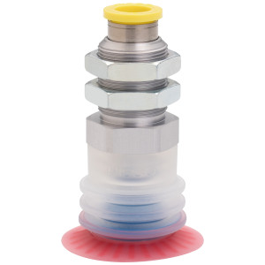 Bộ Nấm Hút Chân Không Và Giá Đỡ Ngành Bao Bì, Silicone, O.D 20 mm, Pisco VPA20PBS23-6J-FF