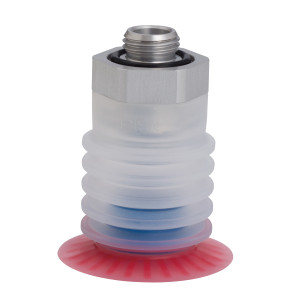 Bộ Nấm Hút Chân Không Và Giá Đỡ Ngành Bao Bì, Silicone, O.D 50 mm, Pisco VPE50PBS25-G4-MF