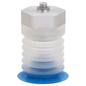 Bộ Nấm Hút Chân Không Và Giá Đỡ Ngành Bao Bì, Silicone, O.D 50 mm, Pisco VPE50PBS45-M8-FF