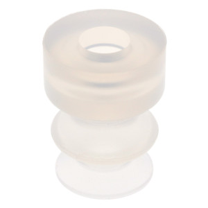 Đầu Nấm Hút Chân Không Dạng Lò Xo, Silicone, O.D 10 mm, Pisco VP10LBS