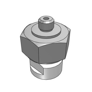 Bộ Nấm Hút Chân Không Có Vít Ren, POM, O.D 10 mm, Pisco VP10QM-M4