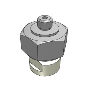 Bộ Nấm Hút Chân Không Có Vít Ren, PEEK, O.D 10 mm, Pisco VP10QK-M4