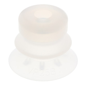 Đầu Nấm Hút Chân Không Dạng Lò Xo, Silicone, O.D 25 mm, Pisco VP25BS