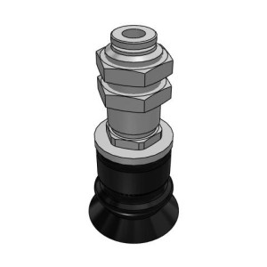 Bộ Nấm Hút Chân Không Và Giá Đỡ, Nitrile, O.D 20 mm, Pisco VPMA20BN-4J