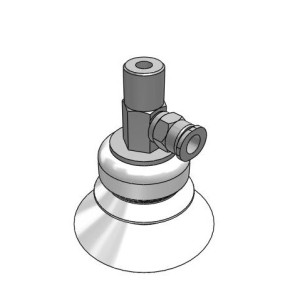 Bộ Nấm Hút Chân Không Và Giá Đỡ, Silicone, O.D 50 mm, Pisco VPB50BS-6J
