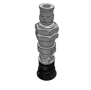 Bộ Nấm Hút Chân Không Và Giá Đỡ, Nitrile, O.D 20 mm, Pisco VPC20-6BN-6J