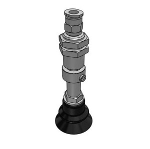 Bộ Nấm Hút Chân Không Và Giá Đỡ, Silicone Dẫn Điện, O.D 30 mm, Pisco VPC30-15BSE-6J