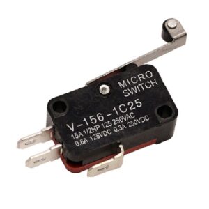Ảnh thực tế công tắc hành trình V-156-1C25 cần gạt con lăn