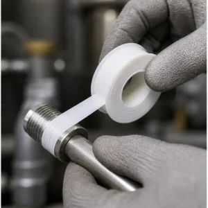 Cách quấn băng keo non PTFE 5m x 12mm lên ren ống