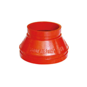 Ảnh sản phẩm bầu giảm nối rãnh XGQT07 DN200x80 màu đỏ