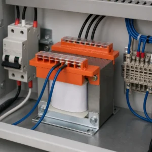 Biến thế 220V ra 24V lắp trong tủ điện