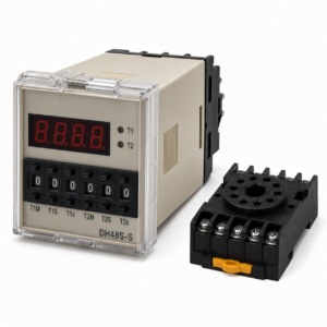Bộ hẹn giờ DH48S-S series 8 chân kèm đế cắm